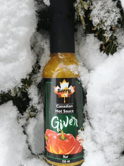 Give'r Sorry Sauce Canadian Hot Sauce