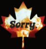 Sorry Sauce Canadian Hot Sauce